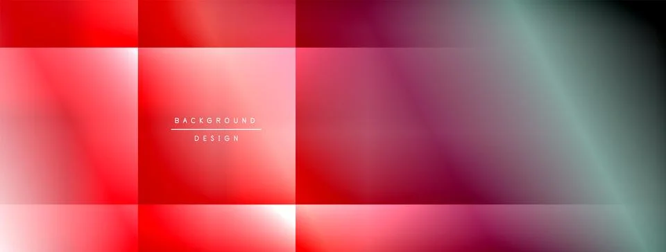 Dynamic shadow lines with gradient colors geometric background Illustrazione stock