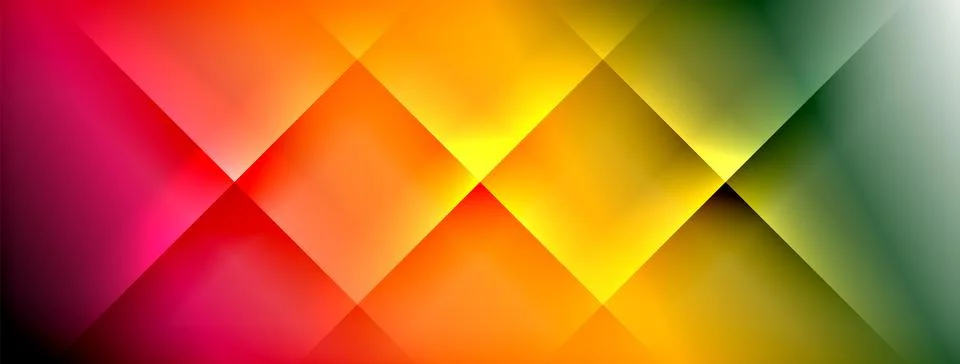 Dynamic shadow lines with gradient colors geometric background イラスト素材