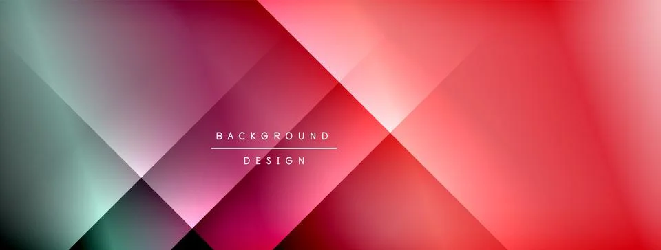 Dynamic shadow lines with gradient colors geometric background イラスト素材