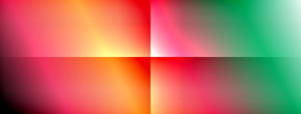 Dynamic shadow lines with gradient colors geometric background Stock Illustration