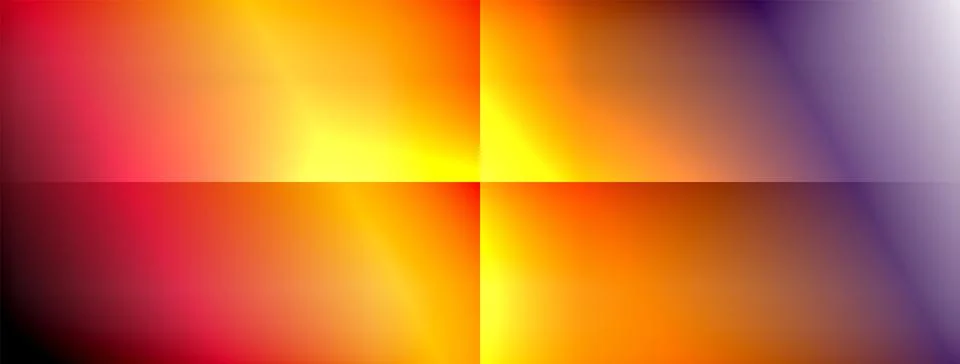 Dynamic shadow lines with gradient colors geometric background Stock Illustration
