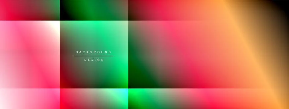 Dynamic shadow lines with gradient colors geometric background イラスト素材