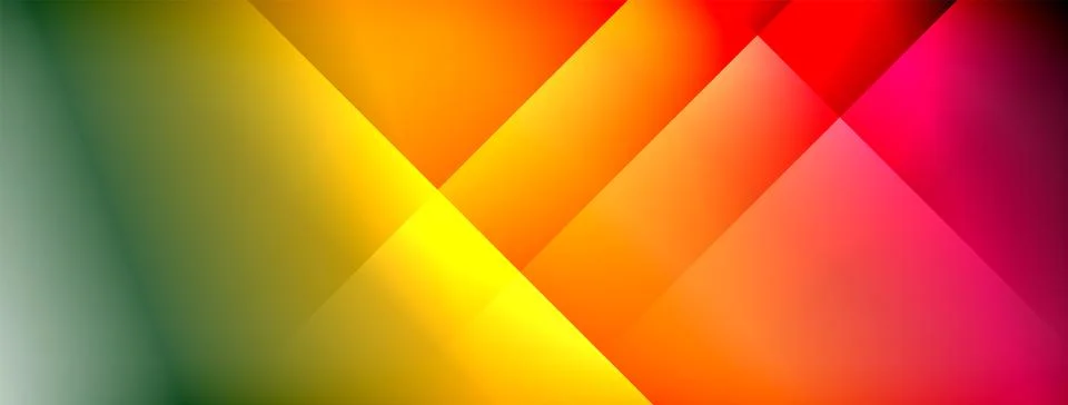 Dynamic shadow lines with gradient colors geometric background イラスト素材