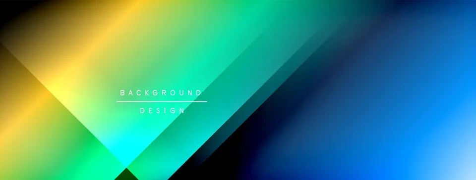 Dynamic shadow lines with gradient colors geometric background イラスト素材