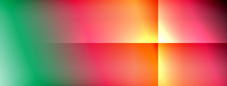Dynamic shadow lines with gradient colors geometric background Stock Illustration