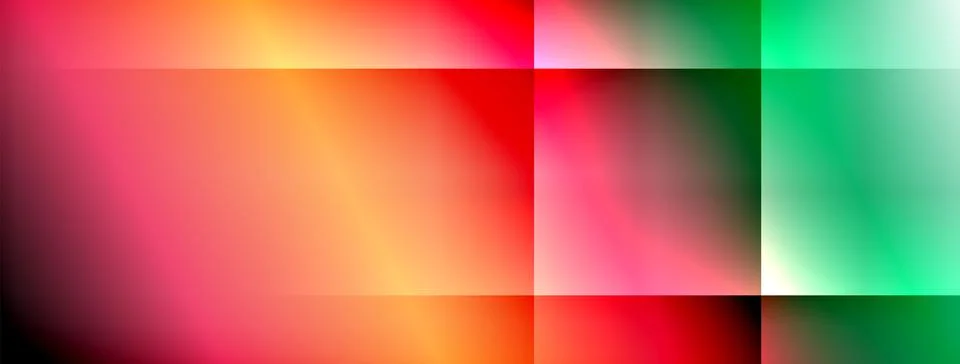 Dynamic shadow lines with gradient colors geometric background Illustrazione stock