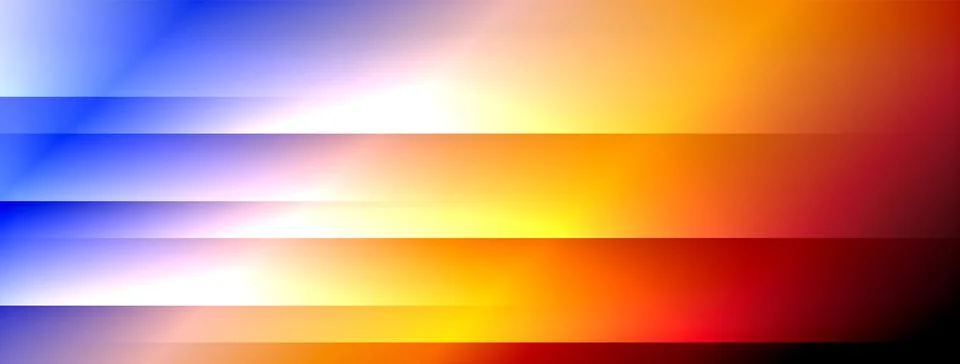 Dynamic shadow lines with gradient colors geometric background イラスト素材