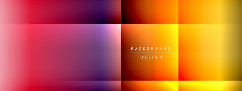 Dynamic shadow lines with gradient colors geometric background Stock Illustration