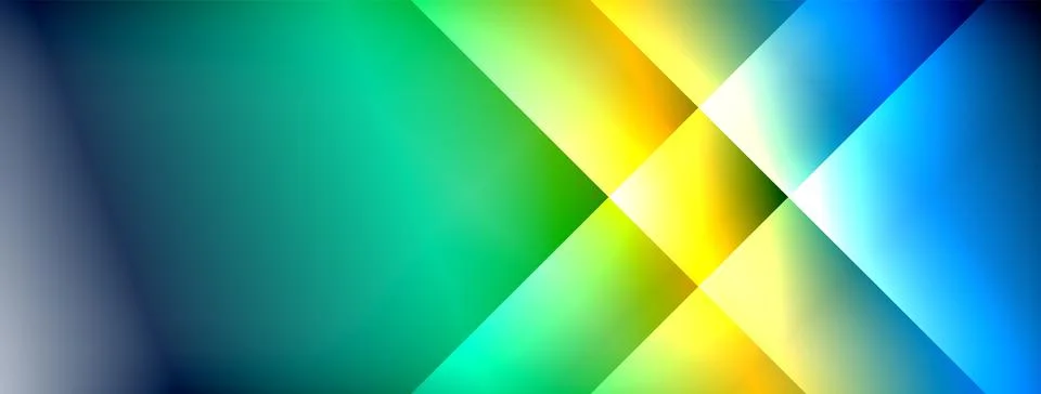 Dynamic shadow lines with gradient colors geometric background 스톡 일러스트