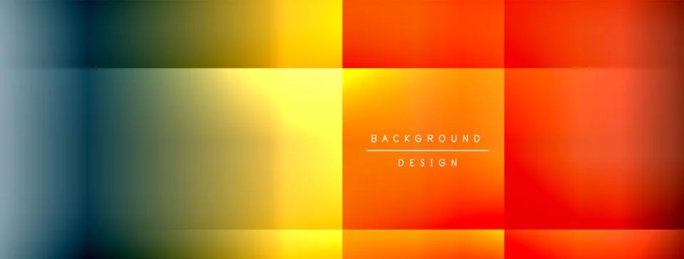 Dynamic shadow lines with gradient colors geometric background Stock Illustration