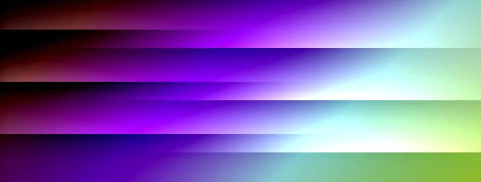 Dynamic shadow lines with gradient colors geometric background Stock Illustration