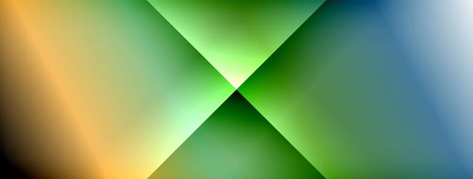 Dynamic shadow lines with gradient colors geometric background イラスト素材