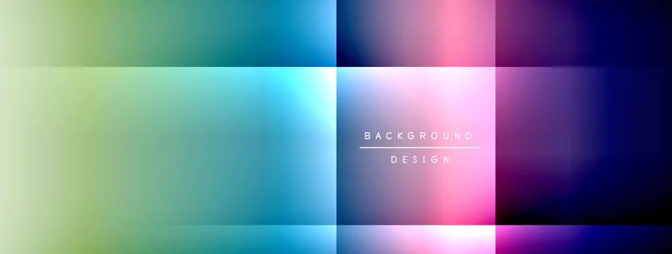 Dynamic shadow lines with gradient colors geometric background Stock Illustration