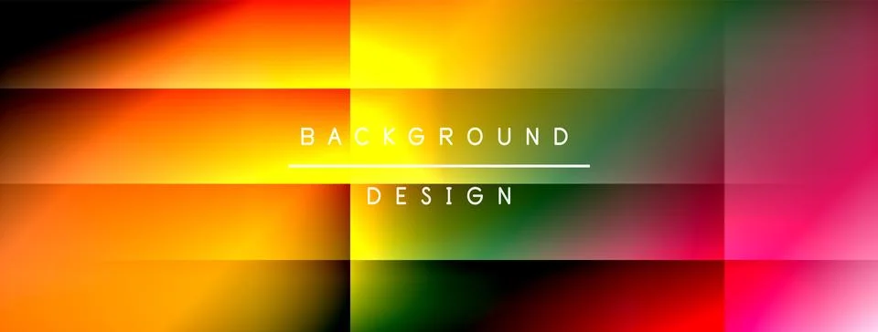 Dynamic shadow lines with gradient colors geometric background Illustrazione stock
