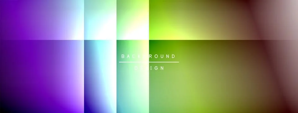 Dynamic shadow lines with gradient colors geometric background Stock Illustration