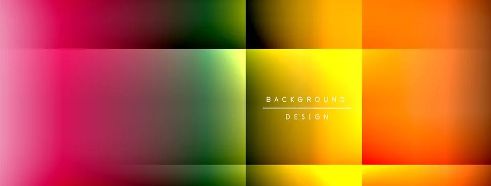 Dynamic shadow lines with gradient colors geometric background Stock Illustration