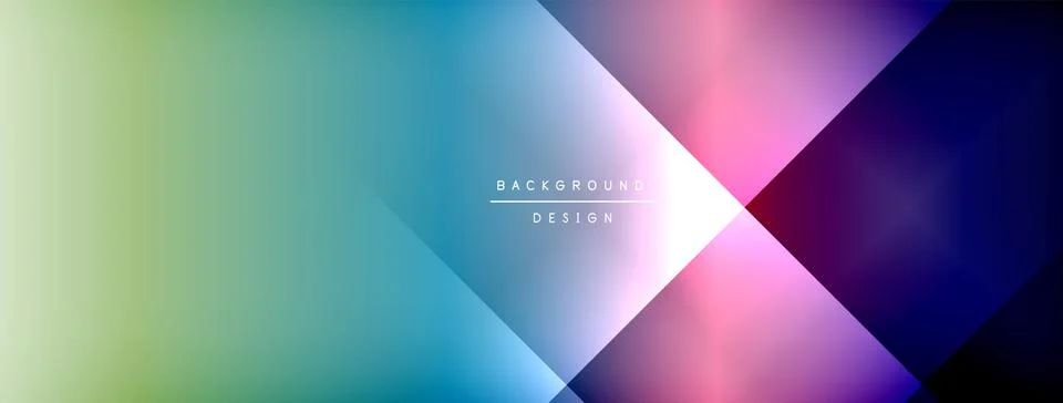 Dynamic shadow lines with gradient colors geometric background イラスト素材