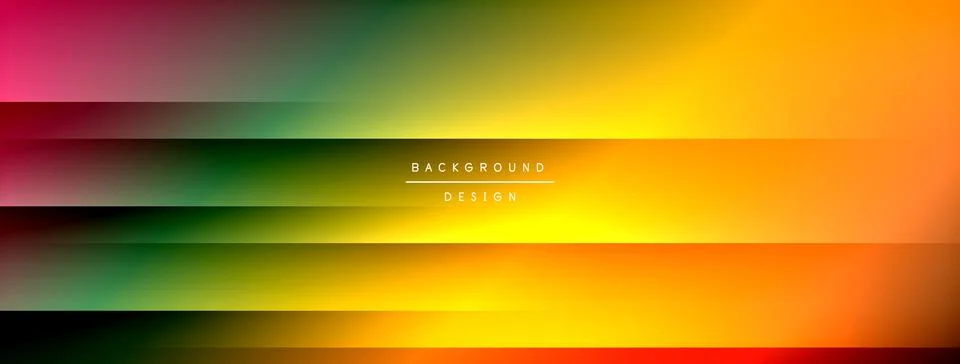 Dynamic shadow lines with gradient colors geometric background イラスト素材
