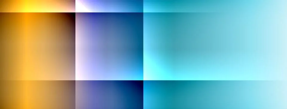 Dynamic shadow lines with gradient colors geometric background Stock Illustration