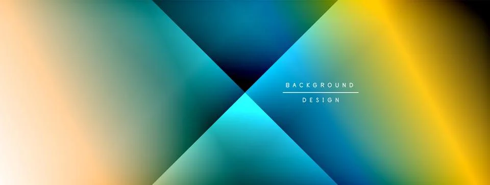Dynamic shadow lines with gradient colors geometric background イラスト素材