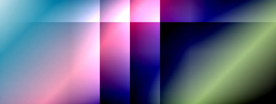 Dynamic shadow lines with gradient colors geometric background イラスト素材
