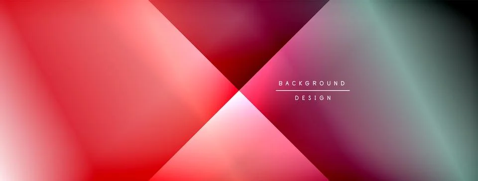 Dynamic shadow lines with gradient colors geometric background イラスト素材