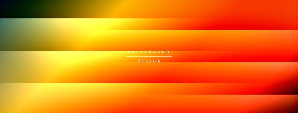 Dynamic shadow lines with gradient colors geometric background Stock Illustration