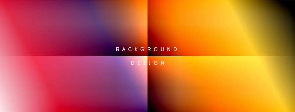 Dynamic shadow lines with gradient colors geometric background Illustrazione stock