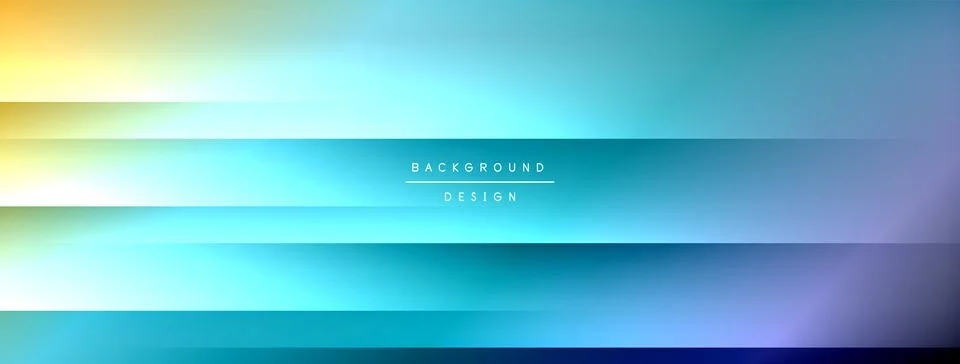 Dynamic shadow lines with gradient colors geometric background Stock Illustration