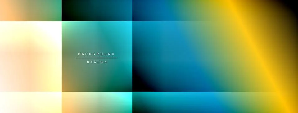 Dynamic shadow lines with gradient colors geometric background Stock Illustration