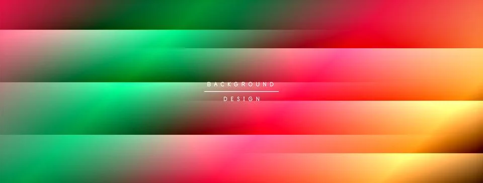 Dynamic shadow lines with gradient colors geometric background Illustrazione stock