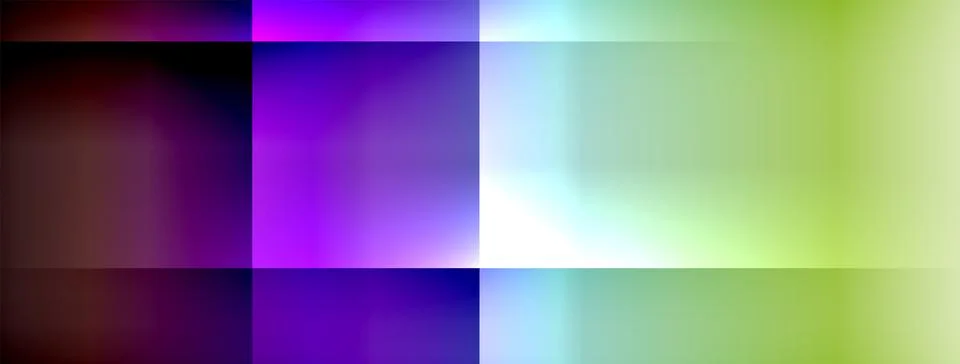 Dynamic shadow lines with gradient colors geometric background Stock Illustration