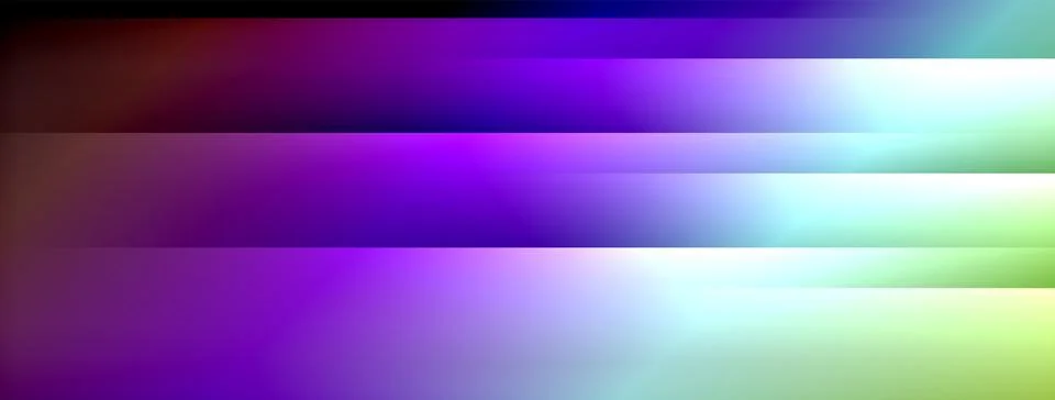Dynamic shadow lines with gradient colors geometric background Stock Illustration