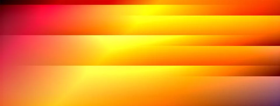 Dynamic shadow lines with gradient colors geometric background Stock Illustration