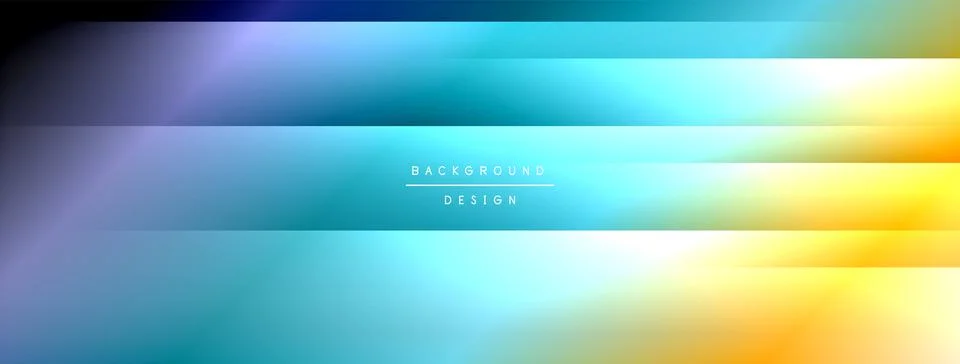 Dynamic shadow lines with gradient colors geometric background Stock Illustration