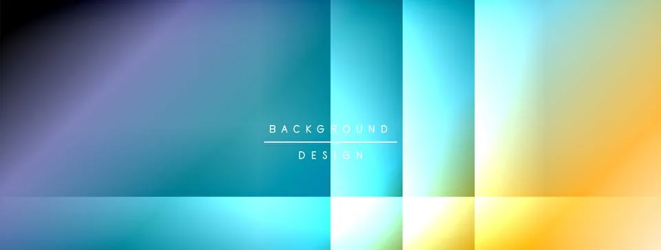 Dynamic shadow lines with gradient colors geometric background Illustrazione stock