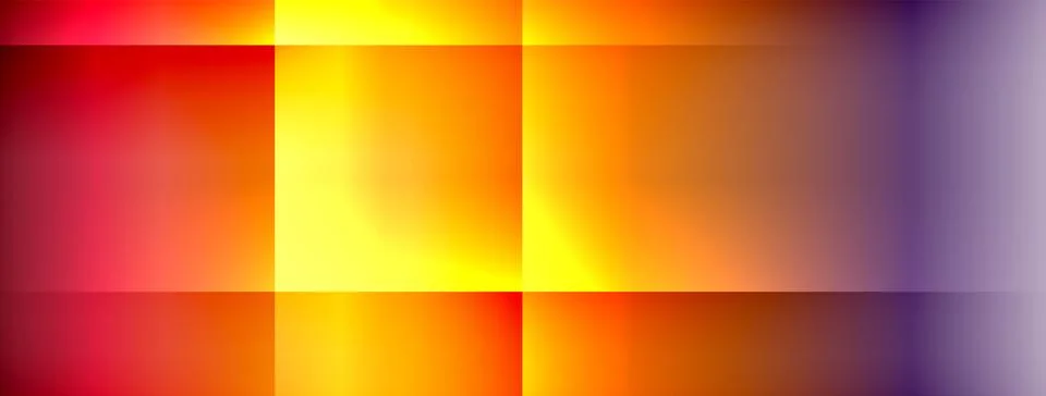 Dynamic shadow lines with gradient colors geometric background Stock Illustration