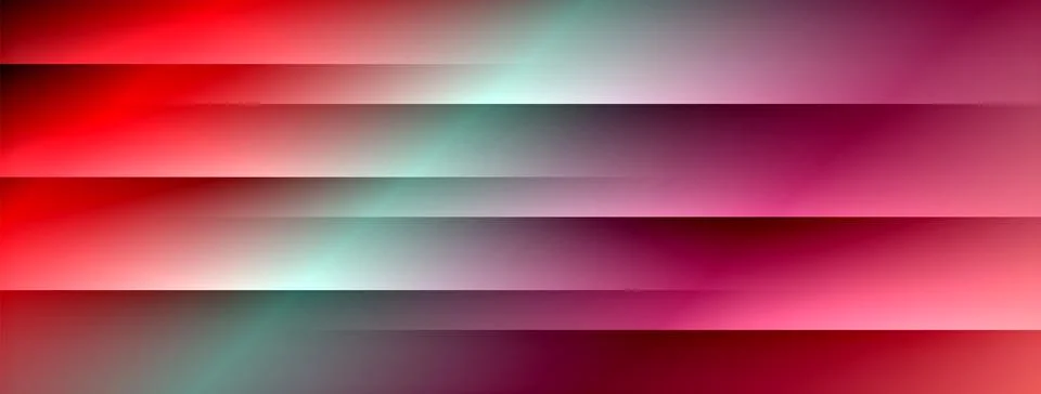 Dynamic shadow lines with gradient colors geometric background イラスト素材