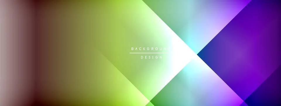 Dynamic shadow lines with gradient colors geometric background イラスト素材