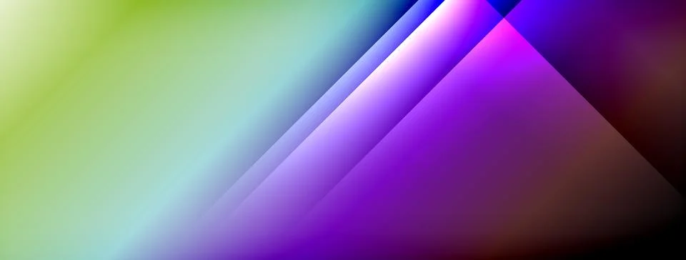 Dynamic shadow lines with gradient colors geometric background イラスト素材