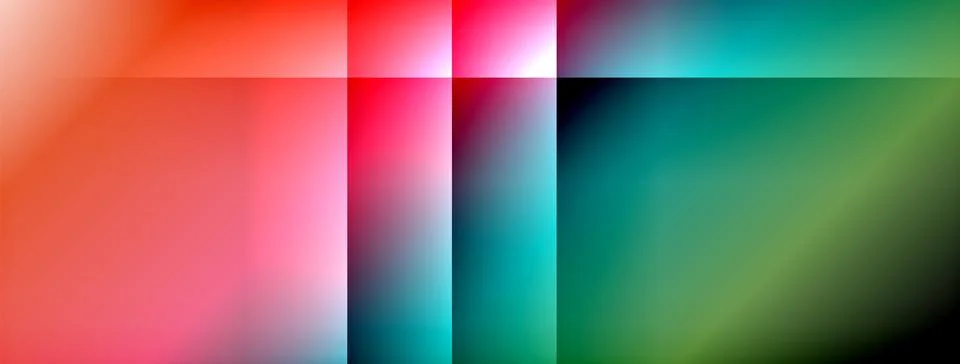 Dynamic shadow lines with gradient colors geometric background イラスト素材