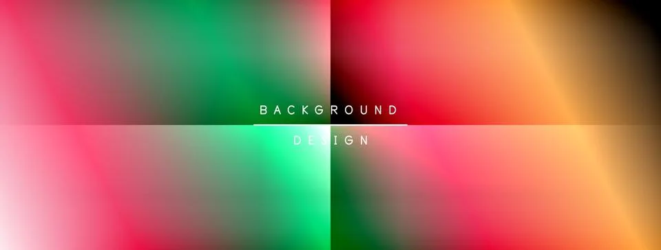 Dynamic shadow lines with gradient colors geometric background Stock Illustration