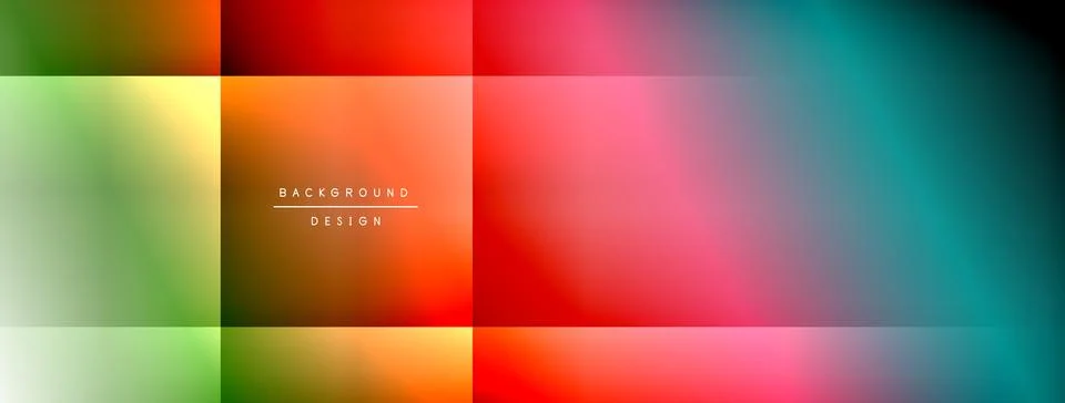 Dynamic shadow lines with gradient colors geometric background Stock Illustration