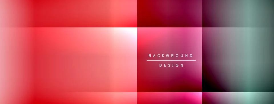 Dynamic shadow lines with gradient colors geometric background Stock Illustration