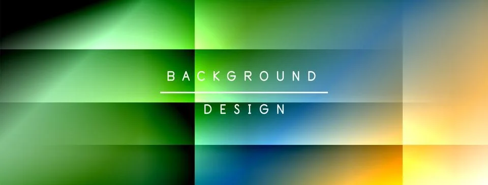 Dynamic shadow lines with gradient colors geometric background Illustrazione stock