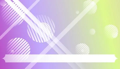 Dynamic shape background With Gradient Shape, Line, Circle, Space for Text. F 스톡 일러스트