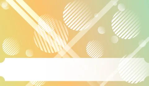 Dynamic shape background With Gradient Shape, Line, Circle, Space for Text. F Stock Illustration