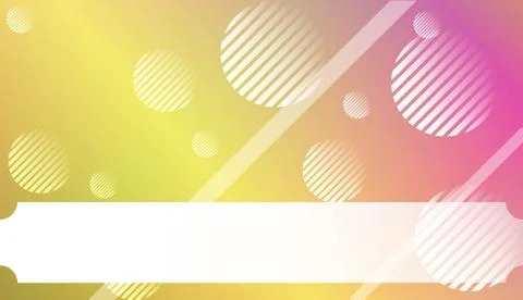 Dynamic shape background With Gradient Shape, Line, Circle, Space for Text. F Stock Illustration
