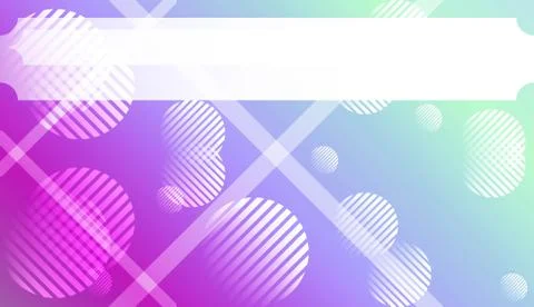 Dynamic shape background With Gradient Shape, Line, Circle, Space for Text. F 스톡 일러스트