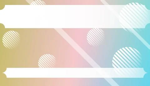 Dynamic shape background With Gradient Shape, Line, Circle, Space for Text. F Stock Illustration